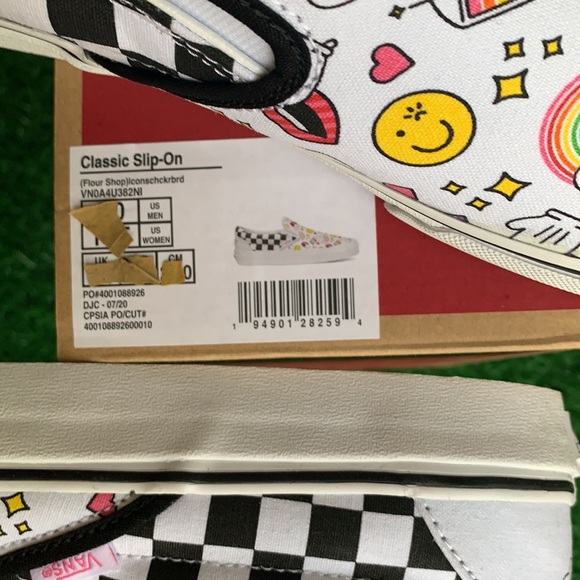 VANS CLASSIC SLIP ON FLOUR SHOP Iconschckrbrd men’ - Picture 16 of 16